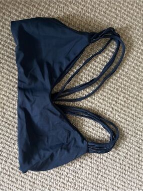 Mikoh Navy Multi-Strap Bikini Top